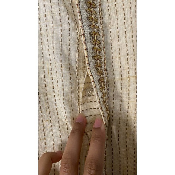 Men's Beige/Tan Indian Salwar - Picture 4 of 10